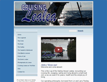 Tablet Screenshot of cruisinglealea.com